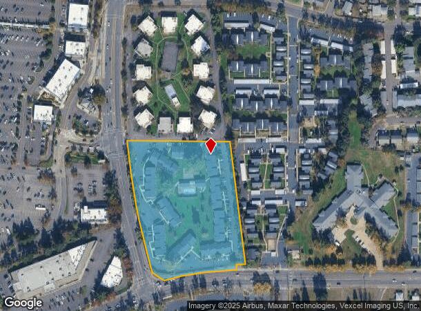  2555 Gateway St, Springfield, OR Parcel Map