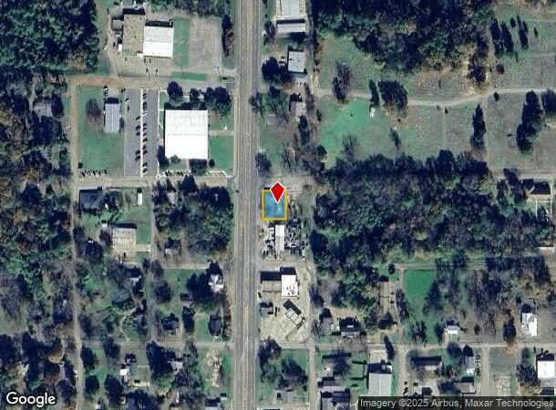 404 Broadnax St, Daingerfield, TX Parcel Map
