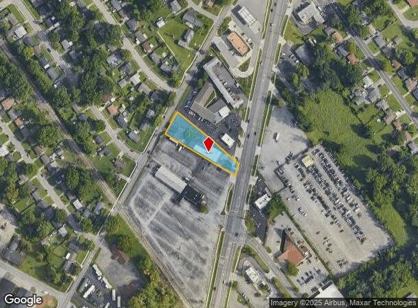  1619 E 10Th St, Jeffersonville, IN Parcel Map