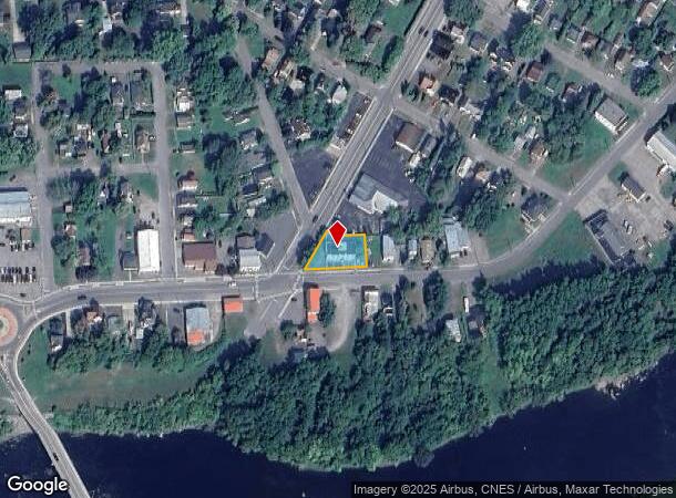 2 Willow St, Massena, NY Parcel Map
