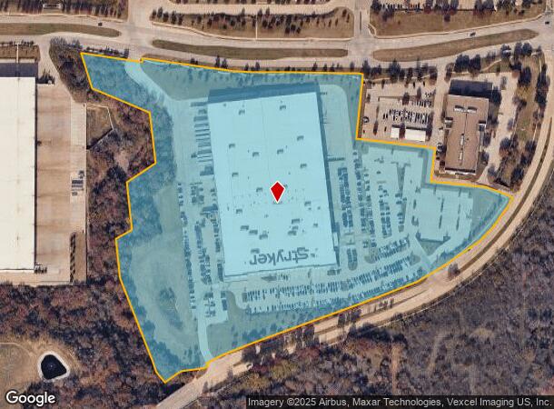  571 Silveron Blvd, Flower Mound, TX Parcel Map