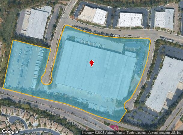  16960 Mesamint St, San Diego, CA Parcel Map