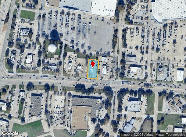  1706 W University Dr, Mckinney, TX Parcel Map