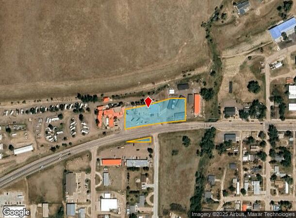  1210 E Highway 24, Calhan, CO Parcel Map
