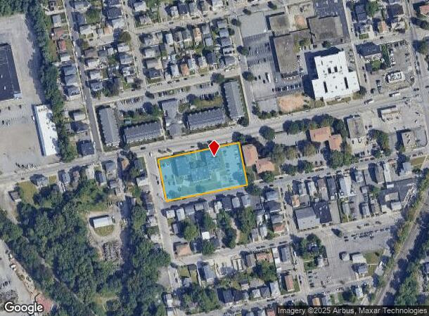 300 Mineral Spring Ave, Pawtucket, RI Parcel Map