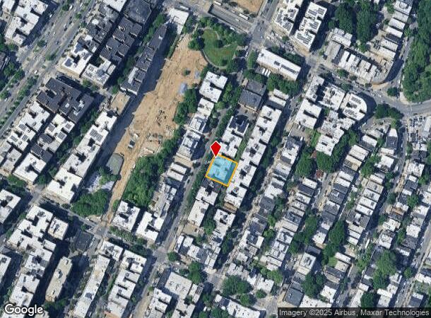  1330 Morris Ave, Bronx, NY Parcel Map