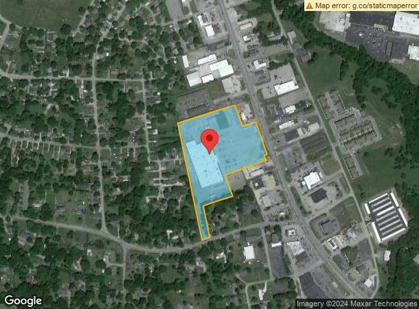  2529 Fort Campbell Blvd, Hopkinsville, KY Parcel Map