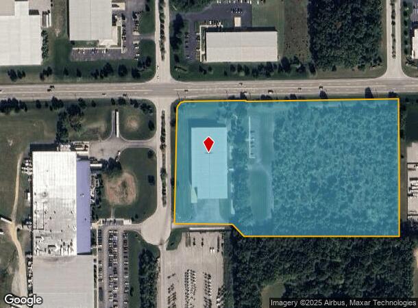  2708 Frederic Dr, Elkhart, IN Parcel Map