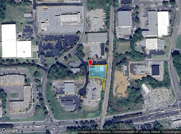  711 Pocahontas Ave Ne, Roanoke, VA Parcel Map