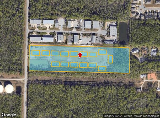 332 Goldsby Rd, Santa Rosa Beach, FL Parcel Map