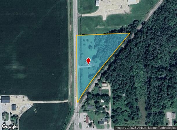  18875 S Oakley Rd, Oakley, MI Parcel Map