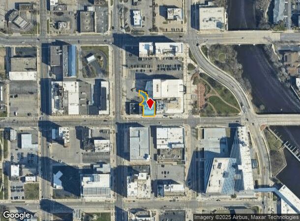  115 W Colfax Ave, South Bend, IN Parcel Map