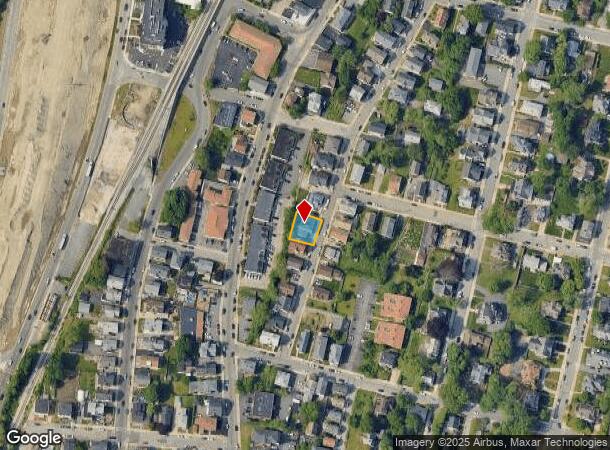 74 Barnaby St, Fall River, MA Parcel Map