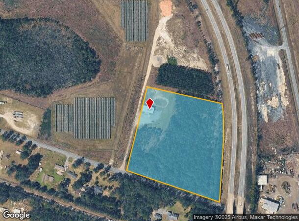  3464 Albany Ave, Waycross, GA Parcel Map
