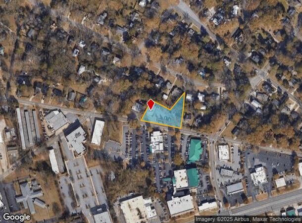  1774 Old West Broad St, Athens, GA Parcel Map
