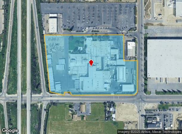  2960 S Cherry Ave, Fresno, CA Parcel Map