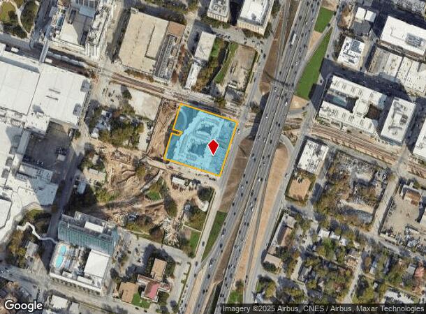  710 E 3Rd St, Austin, TX Parcel Map