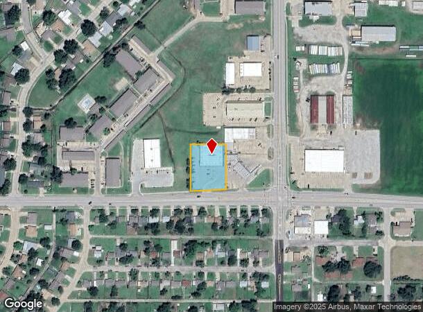  205 W Hartford Ave, Ponca City, OK Parcel Map