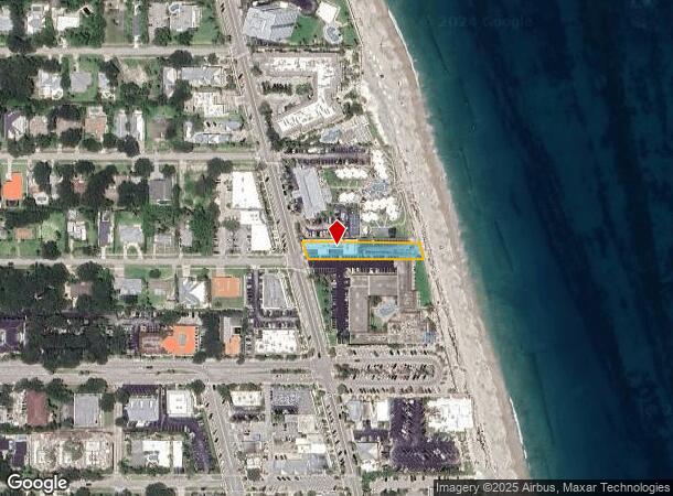  3418 Ocean Dr, Vero Beach, FL Parcel Map