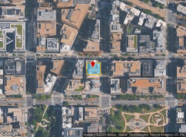 1400 L St Nw, Washington, DC Parcel Map
