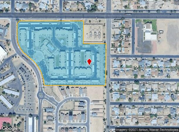 15301 N 57Th Ave, Glendale, AZ Parcel Map