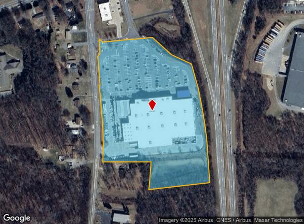  6844 Nc Highway 135, Stoneville, NC Parcel Map