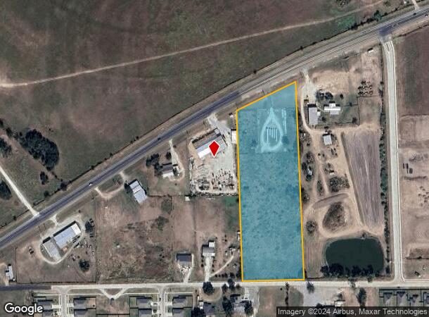  3235 Highway 105 W, Navasota, TX Parcel Map