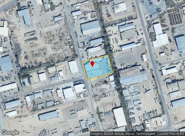  22 E Industrial Loop, Midland, TX Parcel Map