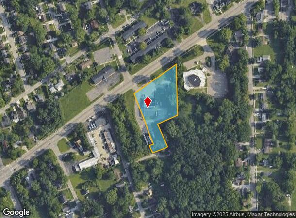  1145 W Michigan Ave, Ypsilanti, MI Parcel Map