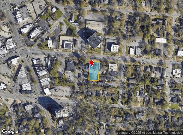 2210 Devine St, Columbia, SC Parcel Map