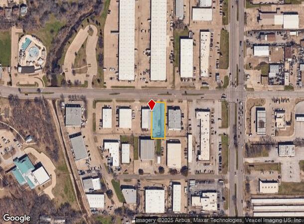  3608 Conflans Rd, Irving, TX Parcel Map