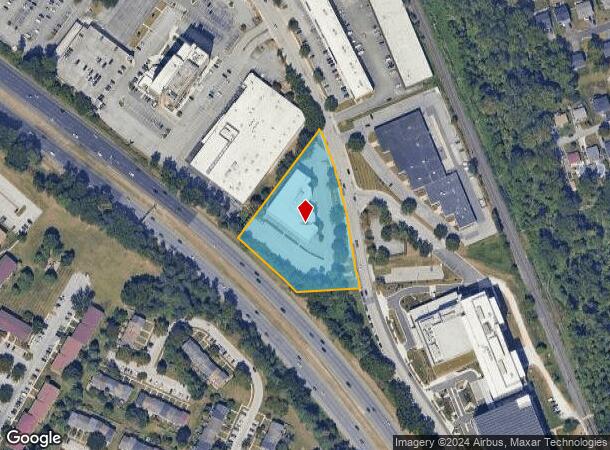  9475 Deereco Rd, Lutherville Timonium, MD Parcel Map