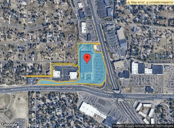  7120 N Academy Blvd, Colorado Springs, CO Parcel Map