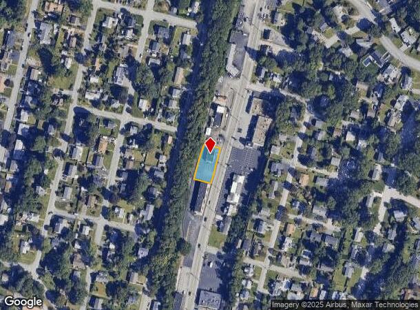  815 Oaklawn Ave, Cranston, RI Parcel Map