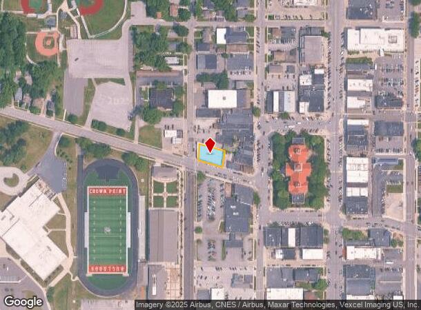 192 W Joliet St, Crown Point, IN Parcel Map