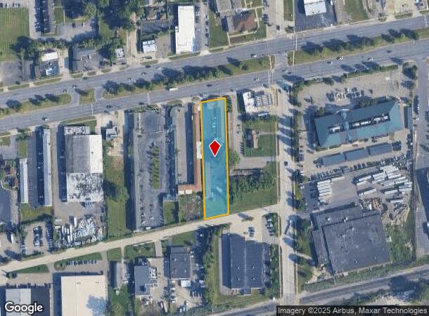 25845 Michigan Ave, Inkster, MI Parcel Map