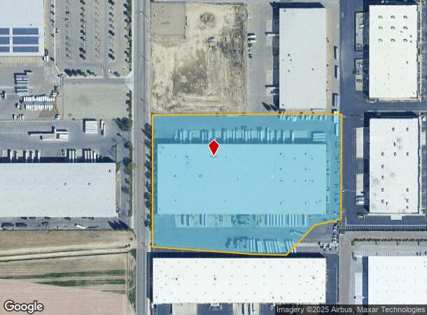  3210 S East Ave, Fresno, CA Parcel Map