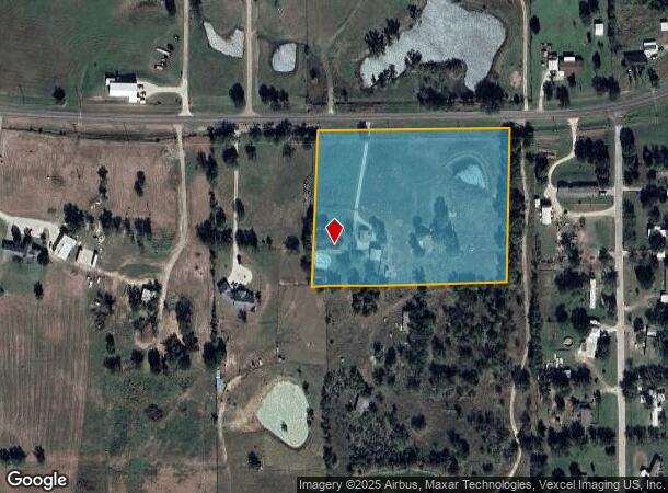 11445 Fm 2153, Sanger, TX Parcel Map