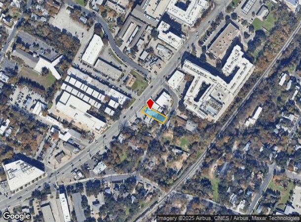 1623 S Lamar Blvd, Austin, TX Parcel Map