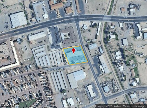 805 N 17Th St, Las Cruces, NM Parcel Map