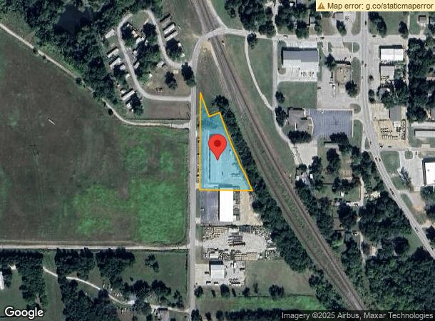  307 S Front St, Noble, OK Parcel Map