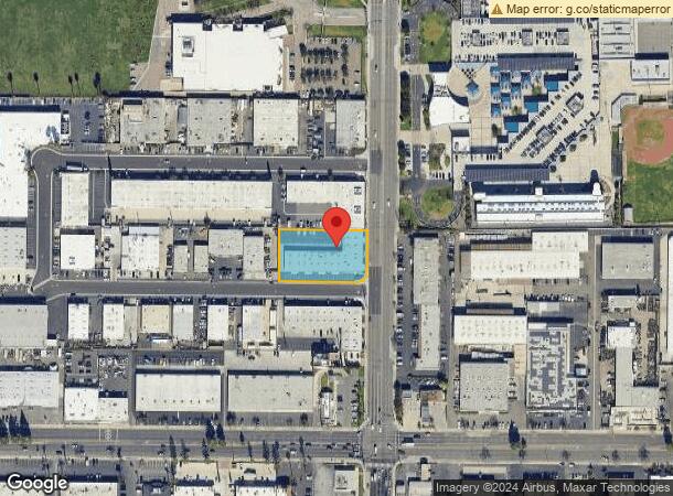  1502 S Grand Ave, Santa Ana, CA Parcel Map