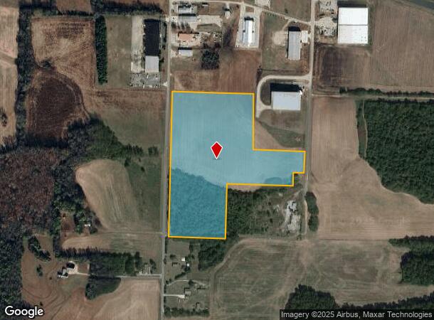 Industrial Park Rd, Rogersville, AL Parcel Map