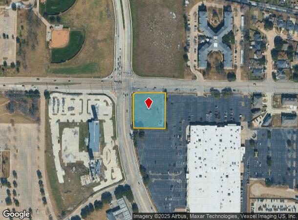 3701 S Collins St, Arlington, TX Parcel Map