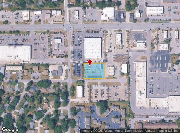 816 W 24Th St, Lawrence, KS Parcel Map