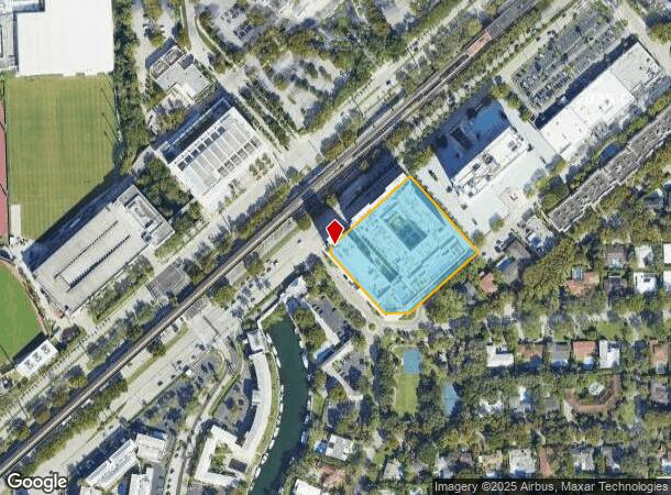 1350 S Dixie Hwy, Coral Gables, FL Parcel Map