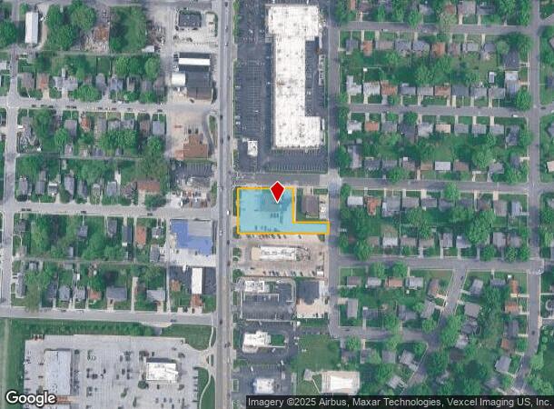  1702 Troy Rd, Edwardsville, IL Parcel Map