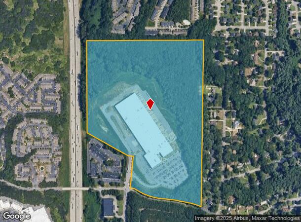  3400 N Desert Dr, Atlanta, GA Parcel Map