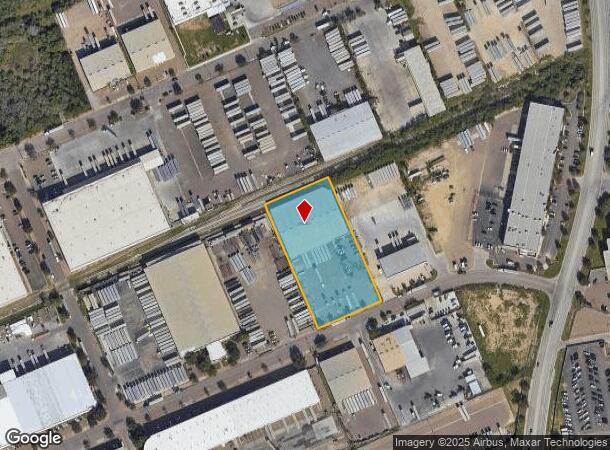 602 Grand Central Blvd, Laredo, TX Parcel Map