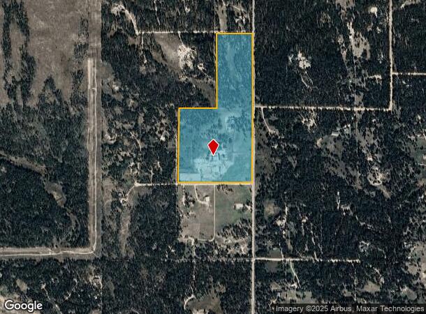  13354 N Meridian Rd, Elbert, CO Parcel Map